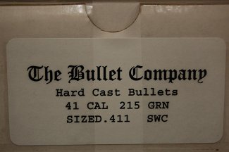 .41 cal, 215 grain pistol ammo